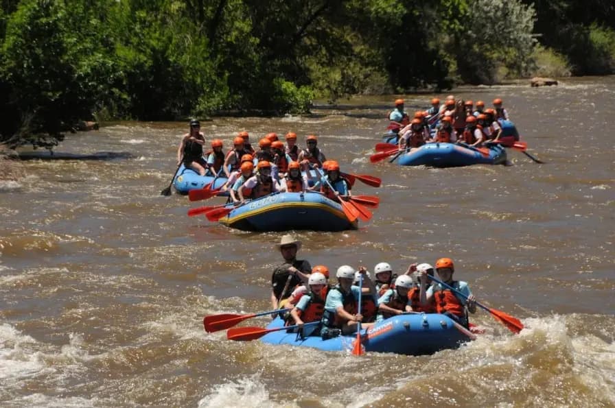 River rafting on Tejaswini River, Cherupuzha, Kannur