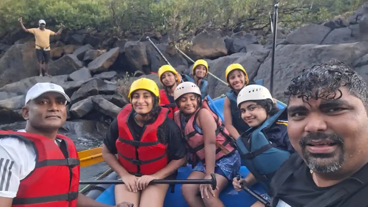 White water rafting group Kannur Kerala